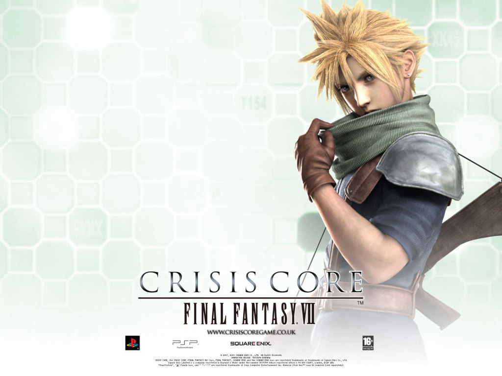 Final Fantasy Crisis Core Cloud Strife Wallpaper