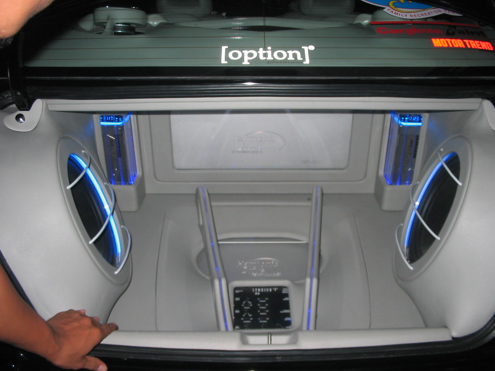 Car Modif Interior With Audio Sound