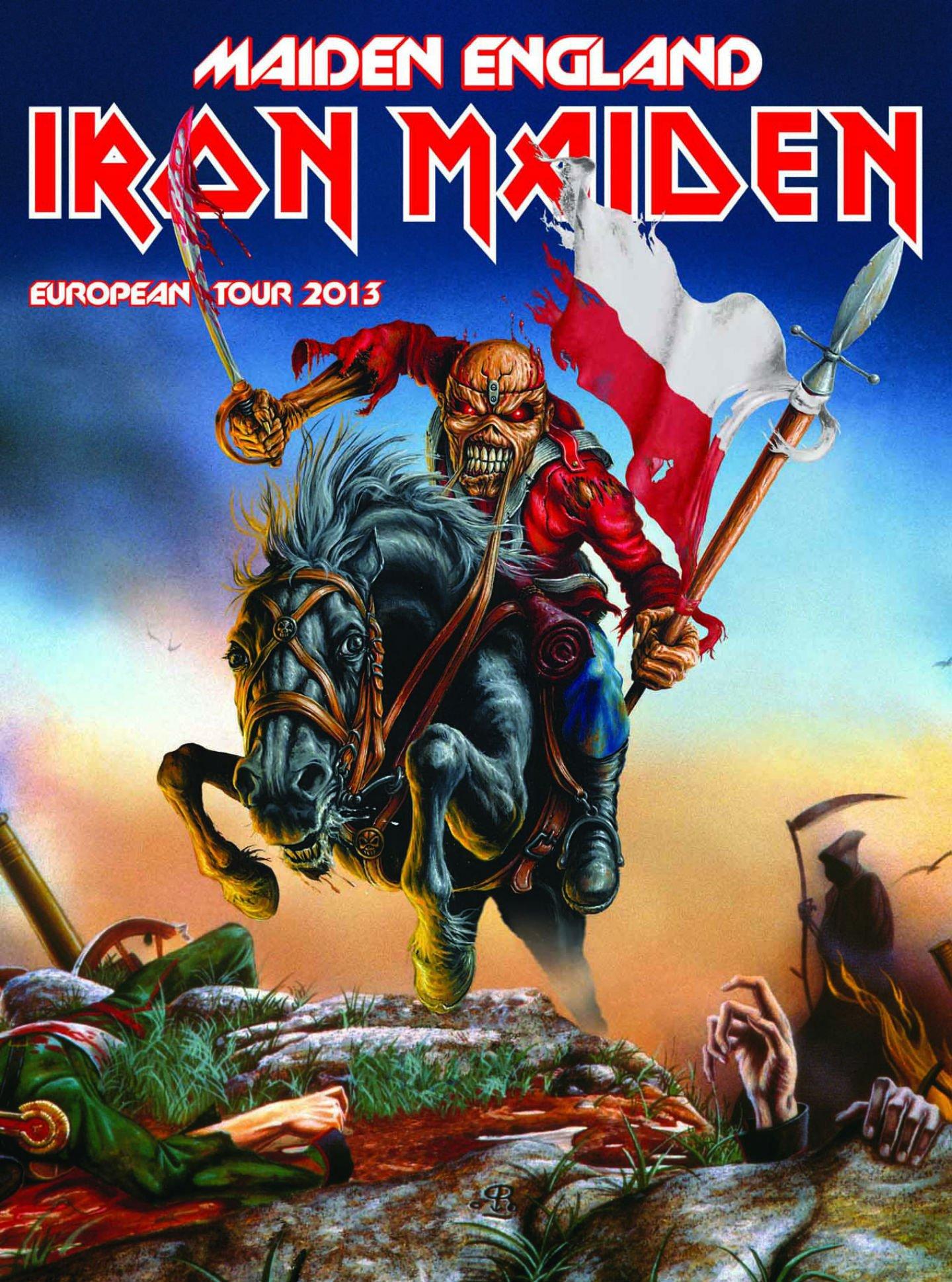 Iron Maiden Heavy Metal Power Artwork Dark Evil Eddie Skull
