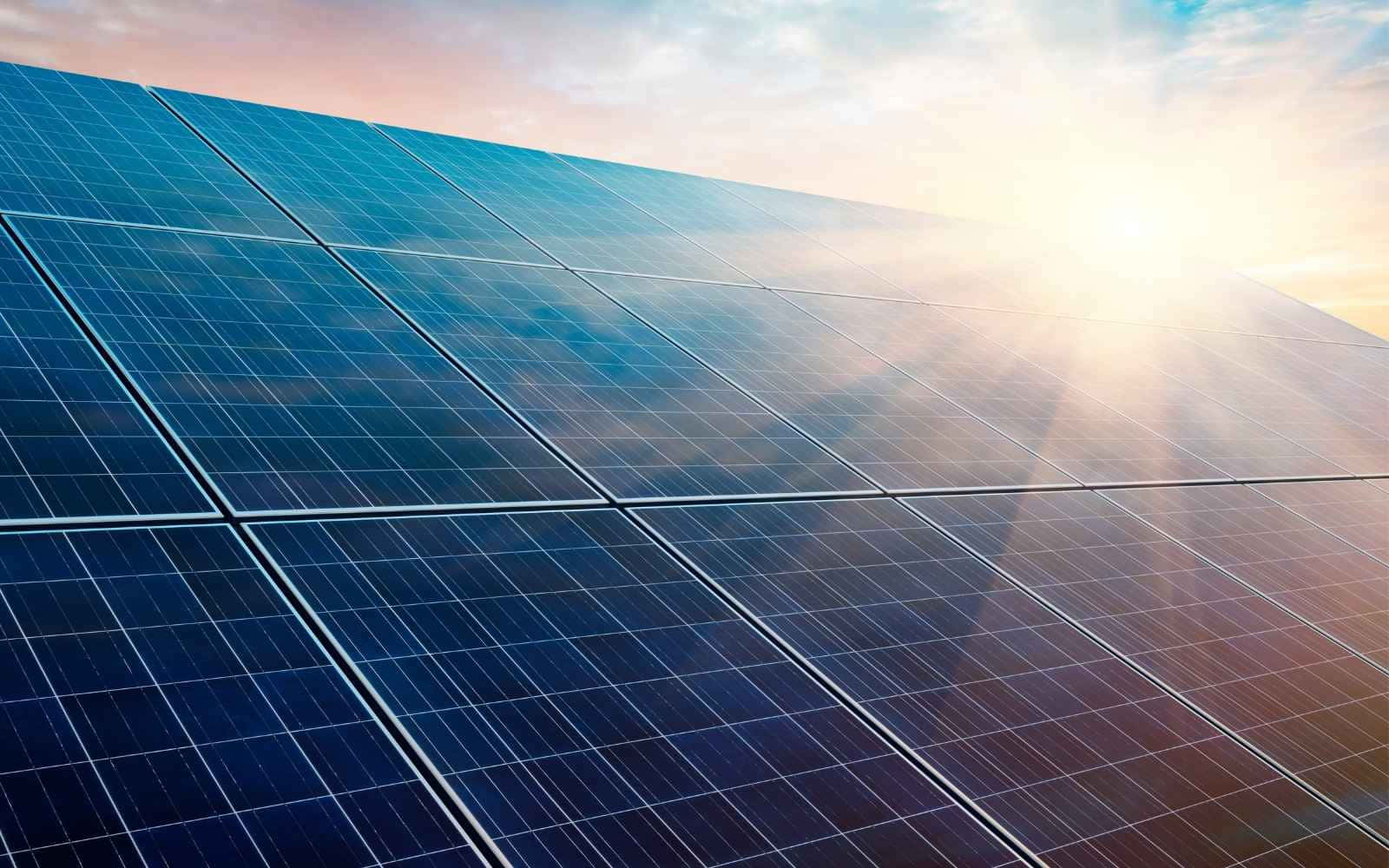 Solar Panel Background Wallpaper