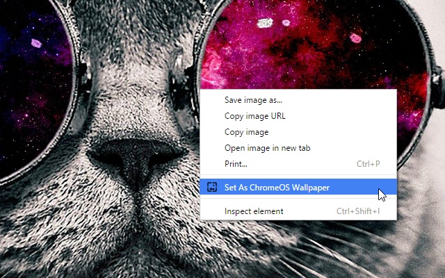 Set Any Online Image As Desktop Wallpaper On Chromebook And Other