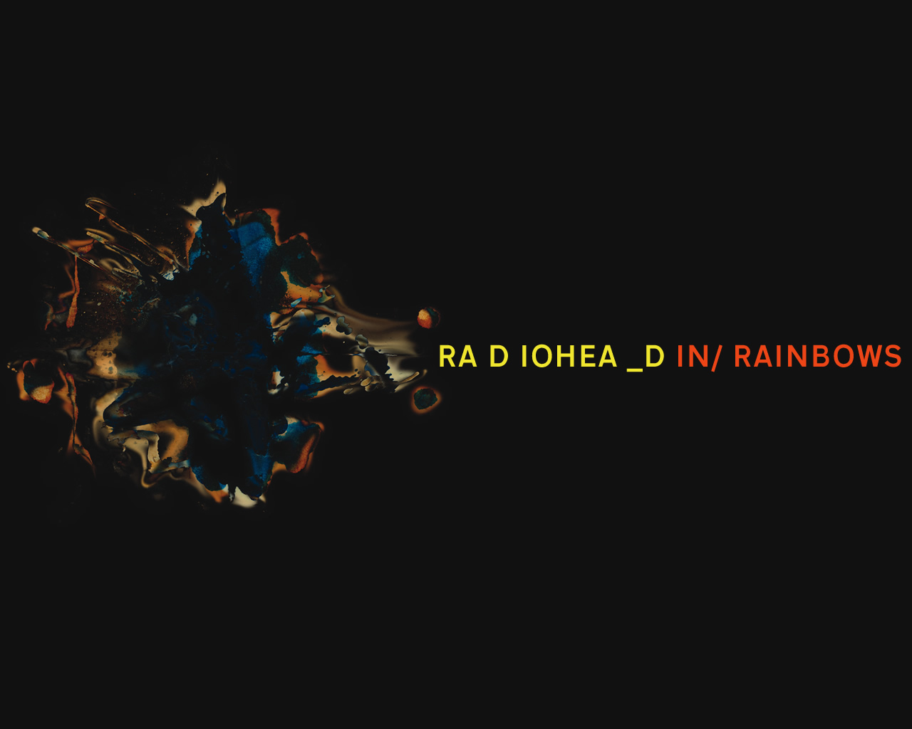 Radiohead Image In Rainbows HD Wallpaper And Background
