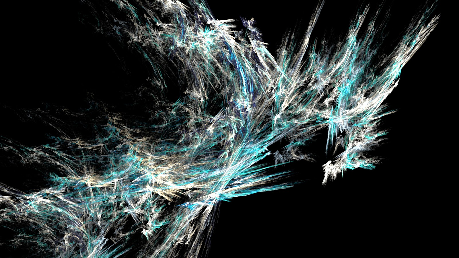 Abstract Ice Dragon Background Wallpaper
