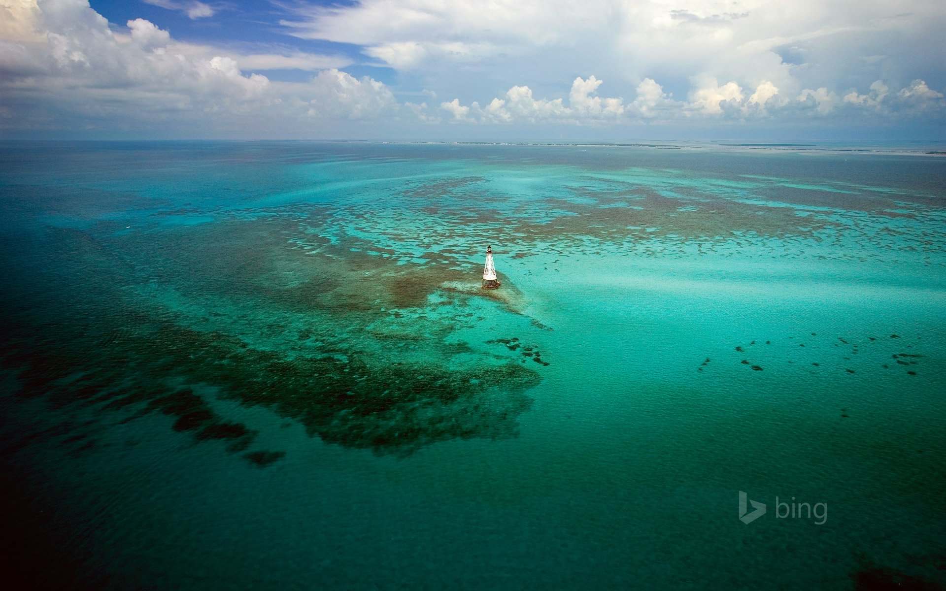 Alligator Reef Light in the Florida Keys HD Bing Wallpaper Archive