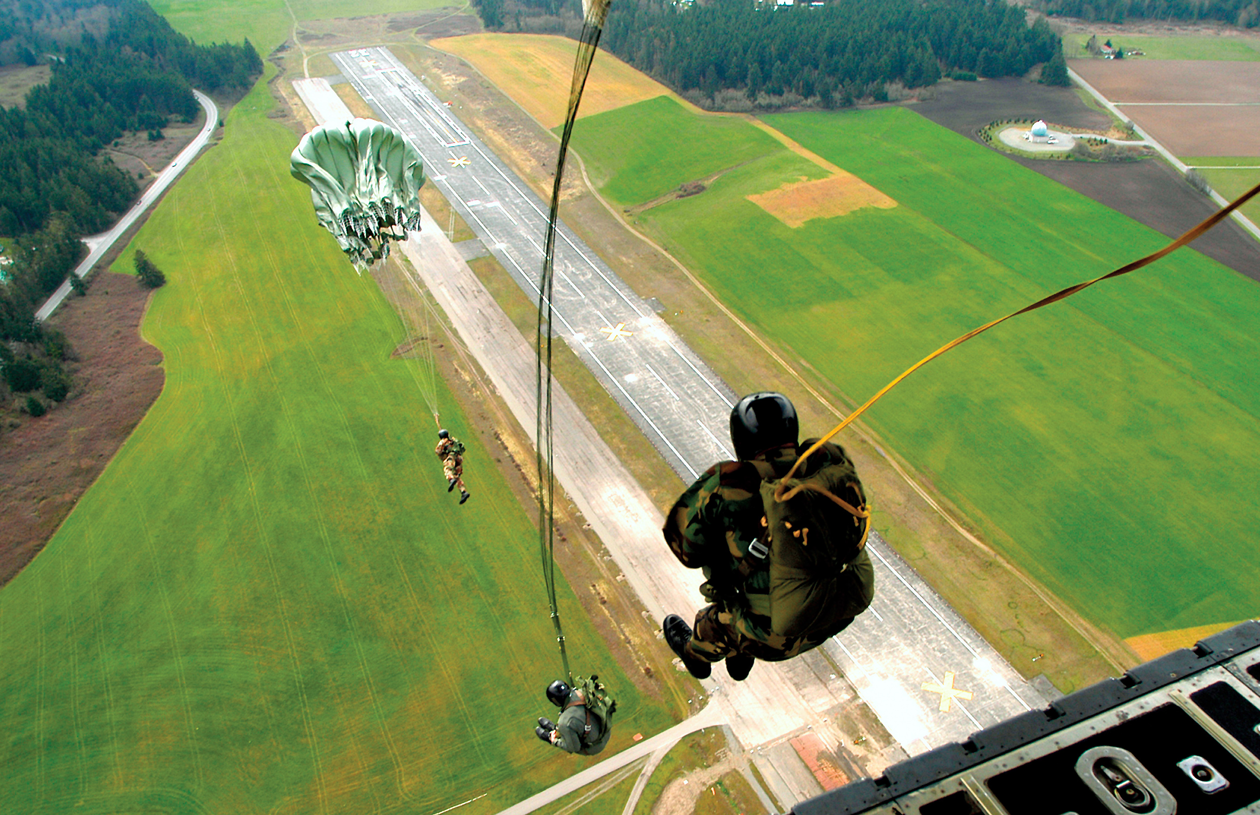Military Jump Airborne Air Force HD Wallpaper Army