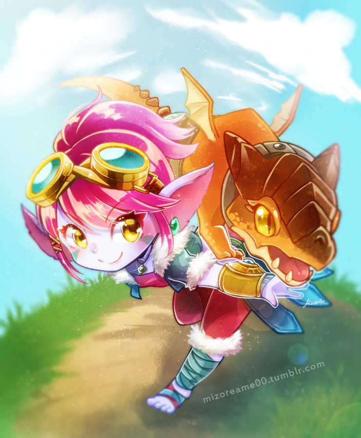 Dragon Trainer Tristana By Mizoreame