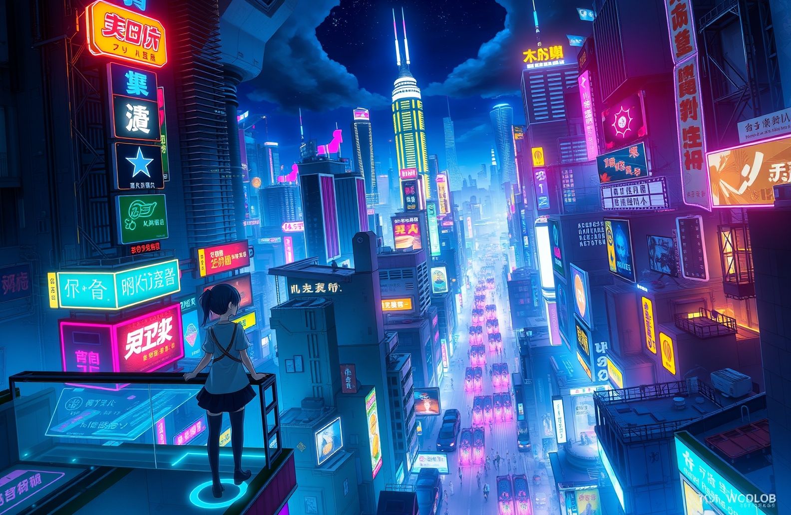 Anime Dual Monitor Wallpaper