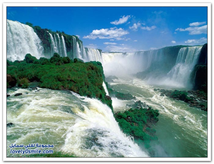 Beautiful Waterfalls Around The World Desktop Background HD