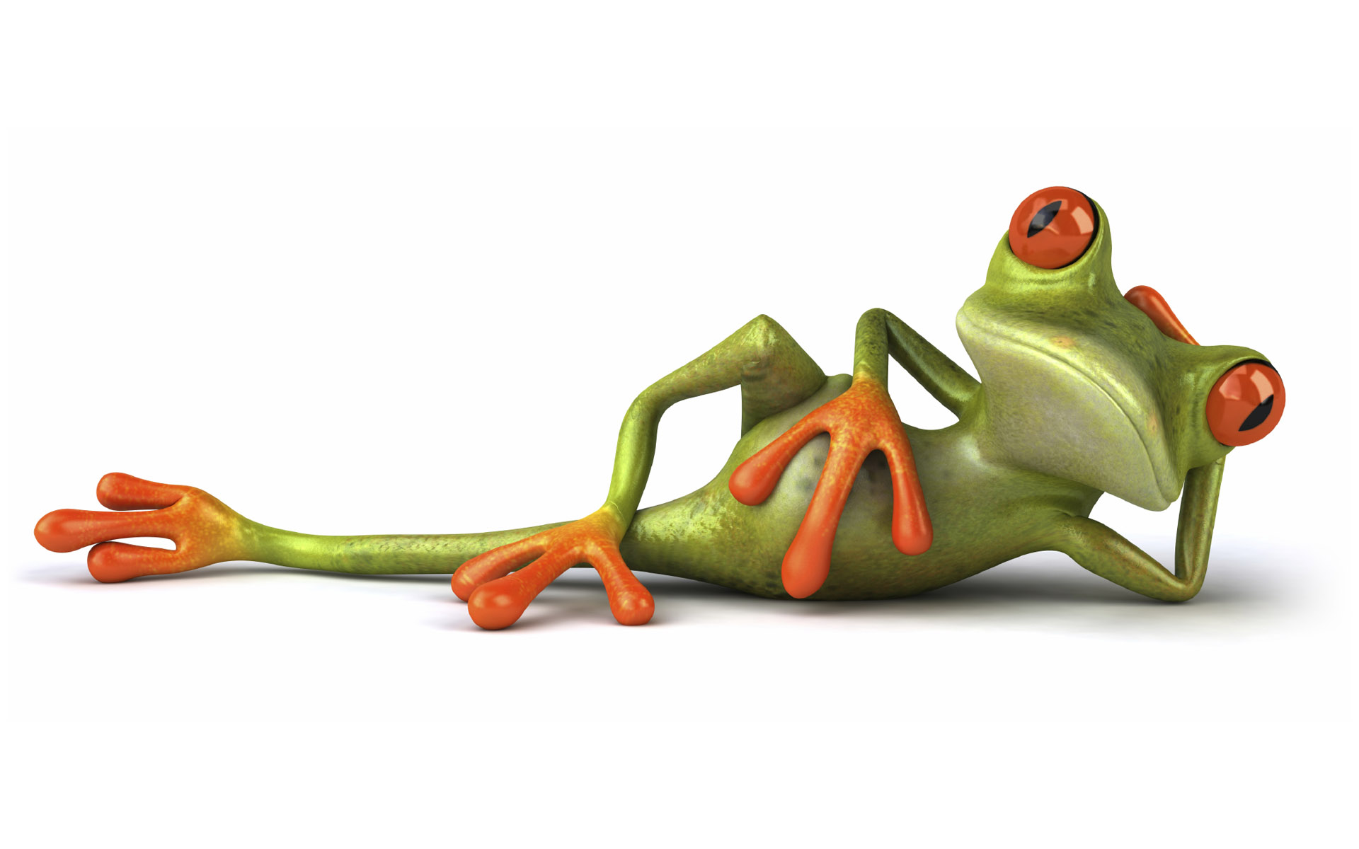 3d Frog Wallpaper