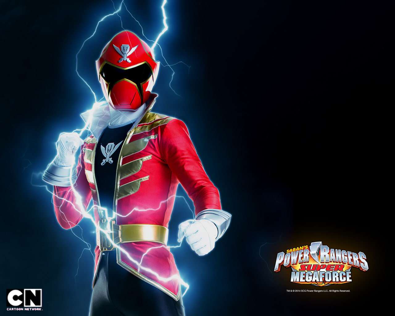 Power Rangers Super Megaforce Wallpaper Ranger Rojo