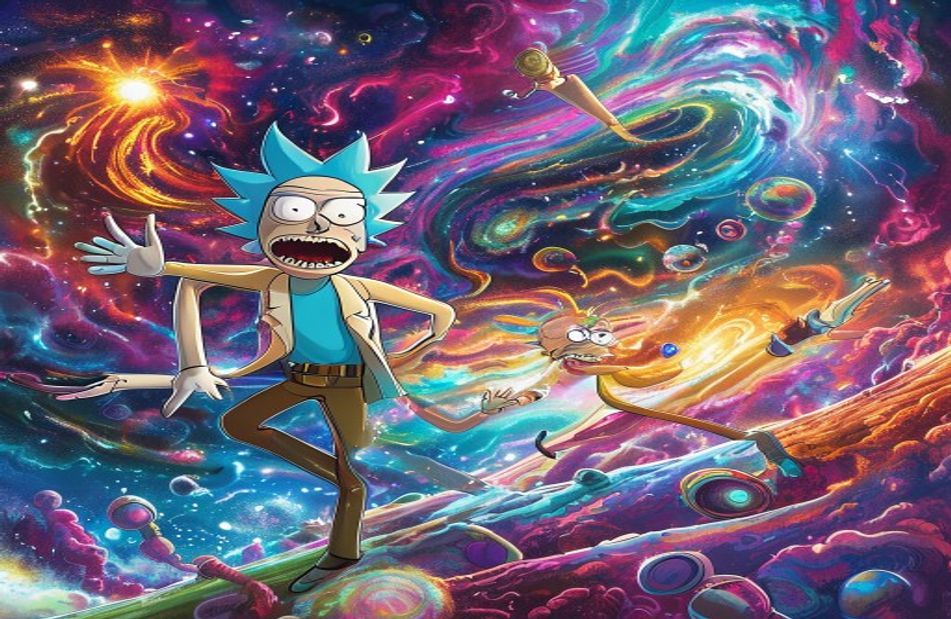 Supreme Rick And Morty Wallpaper