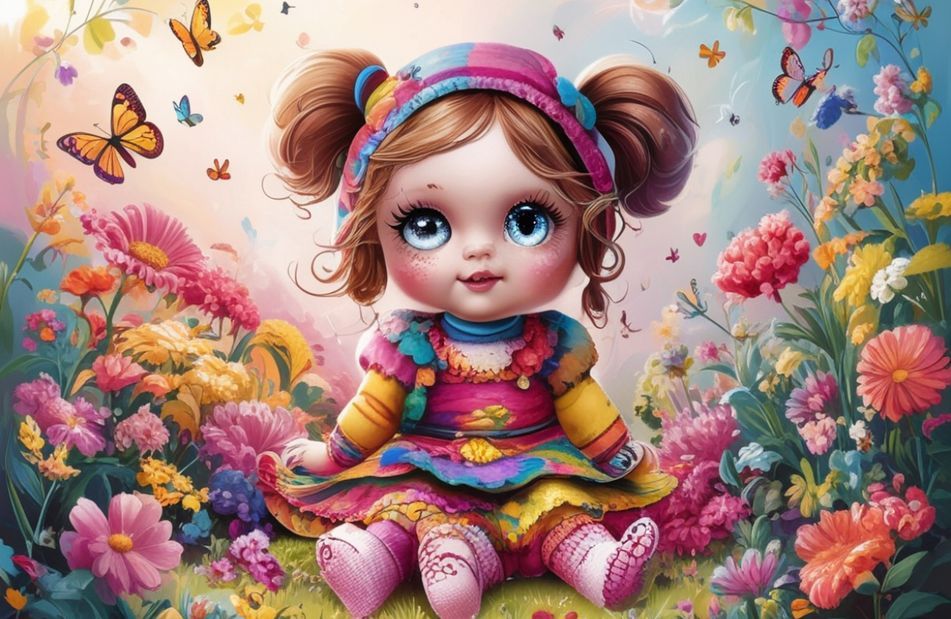 Cute Doll Wallpaper