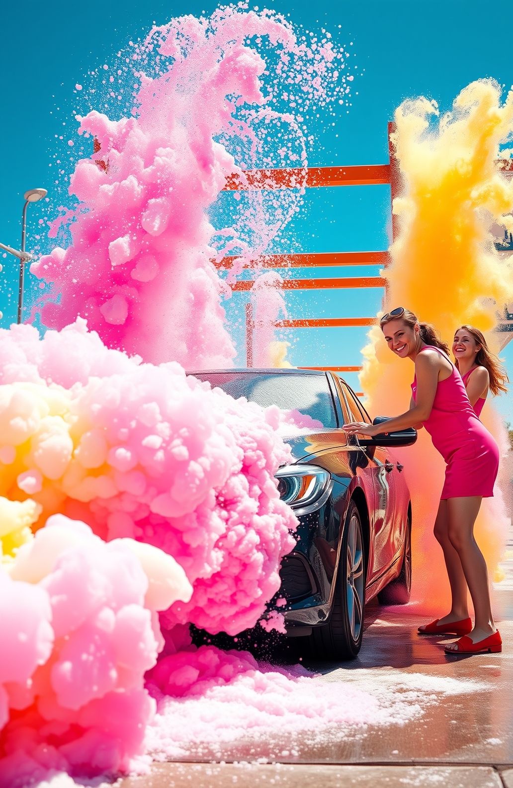 Car Wash Wallpaper