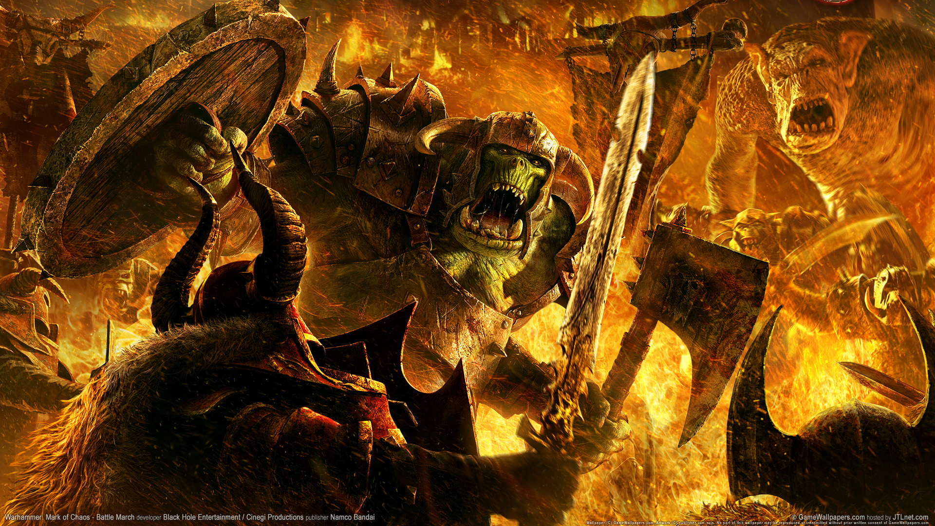 Warhammer Orcs Wallpaper