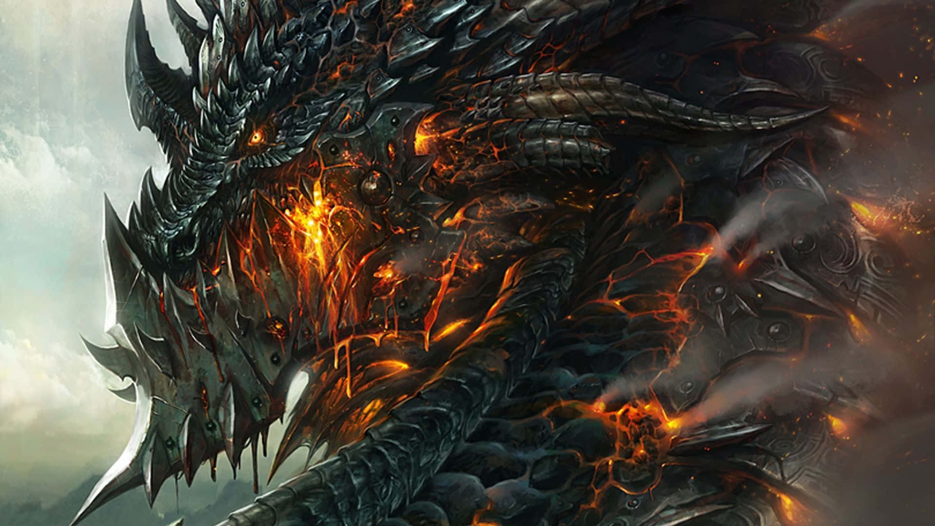 Awesome Cool Dragon Wallpaper