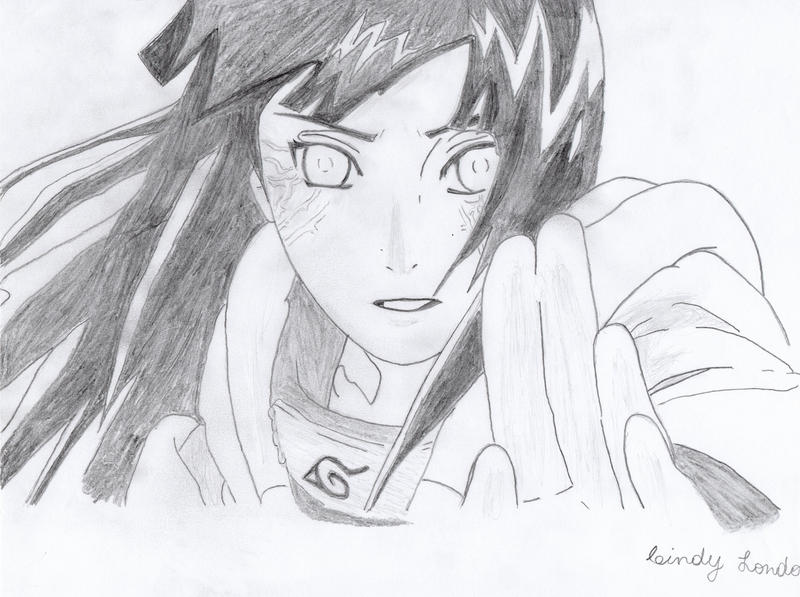 Hinata Hyuga Byakugan Activated By Dragonfly224 D5aks19 Wallpaper