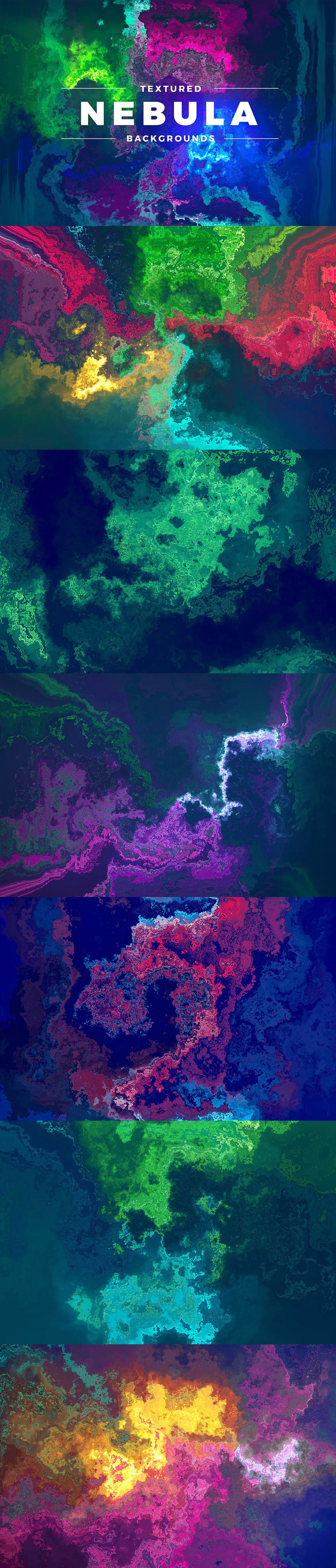 Textured Nebula Background Texture