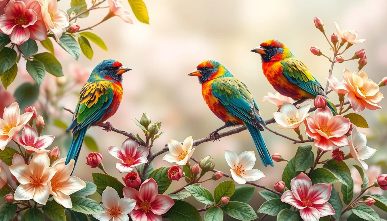 🔥 Download Wallpaper Birds And Flowers by @jreed on WallpaperSafari