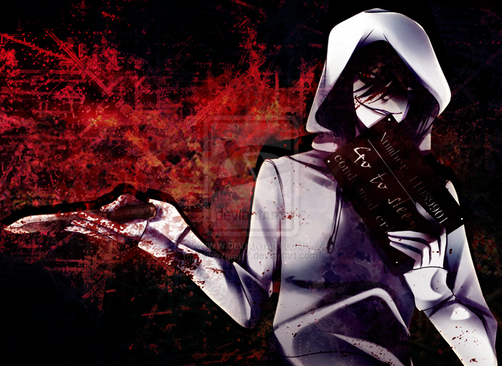 Jeff the killer anime wallpaper, 1748x1240, 835338