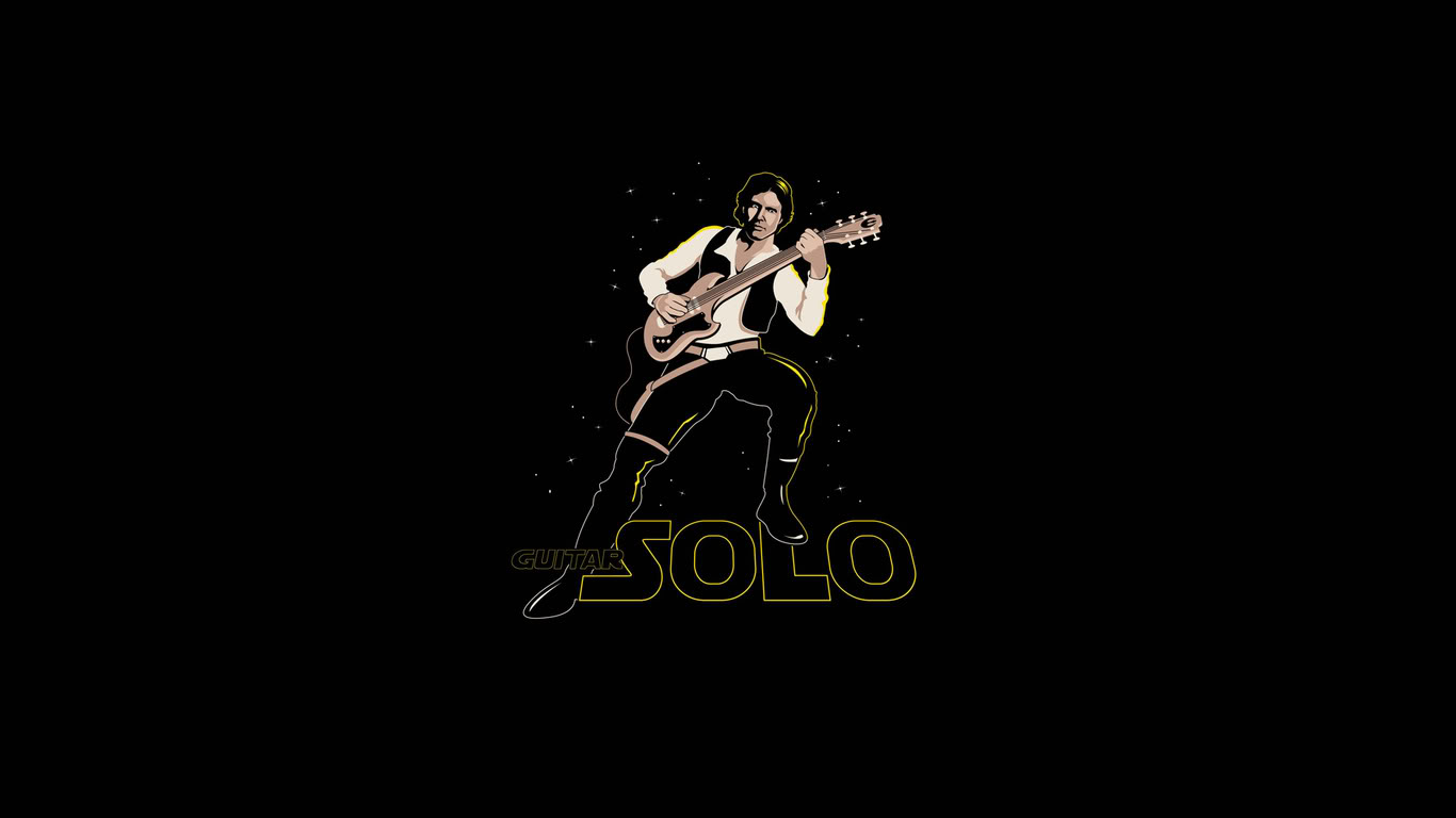 Star Wars Wallpaper Han Solo Guitars