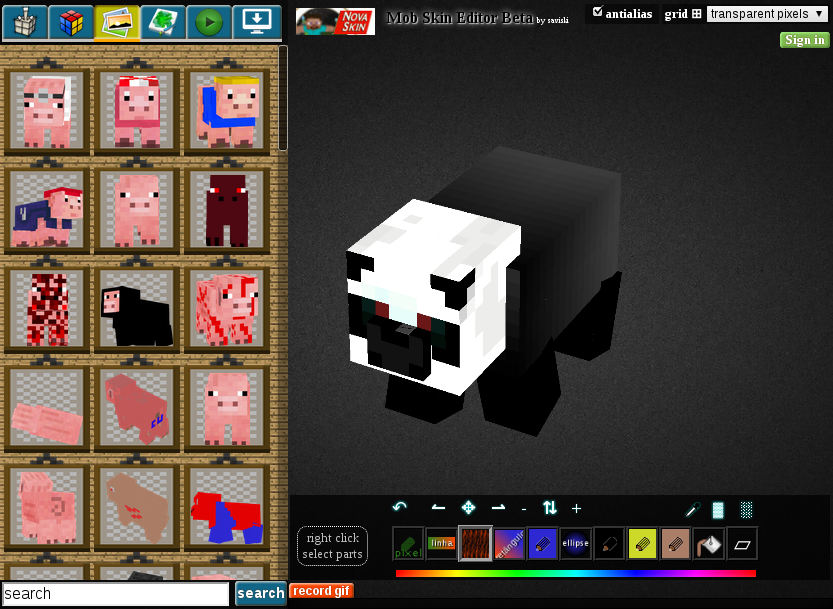 Nova Skin Minecraft Mob Editor