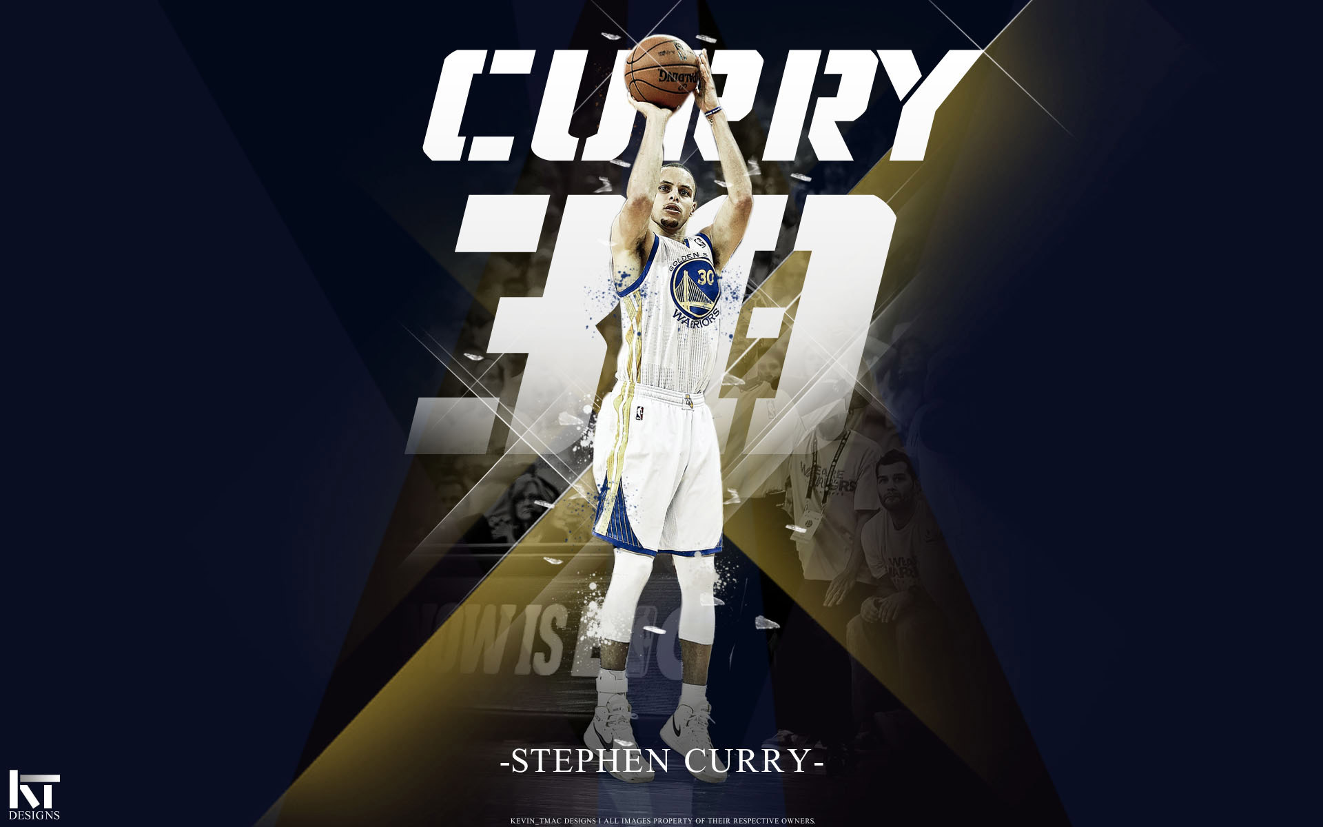 Wallpaper Stephen Curry Warriors