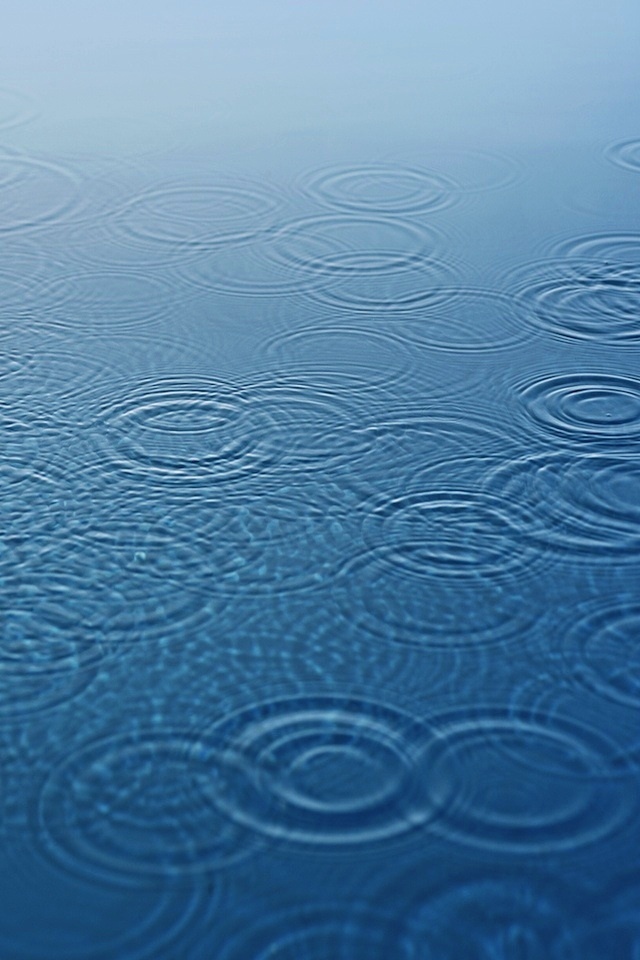 Ios Water Drop iPhone Wallpaper