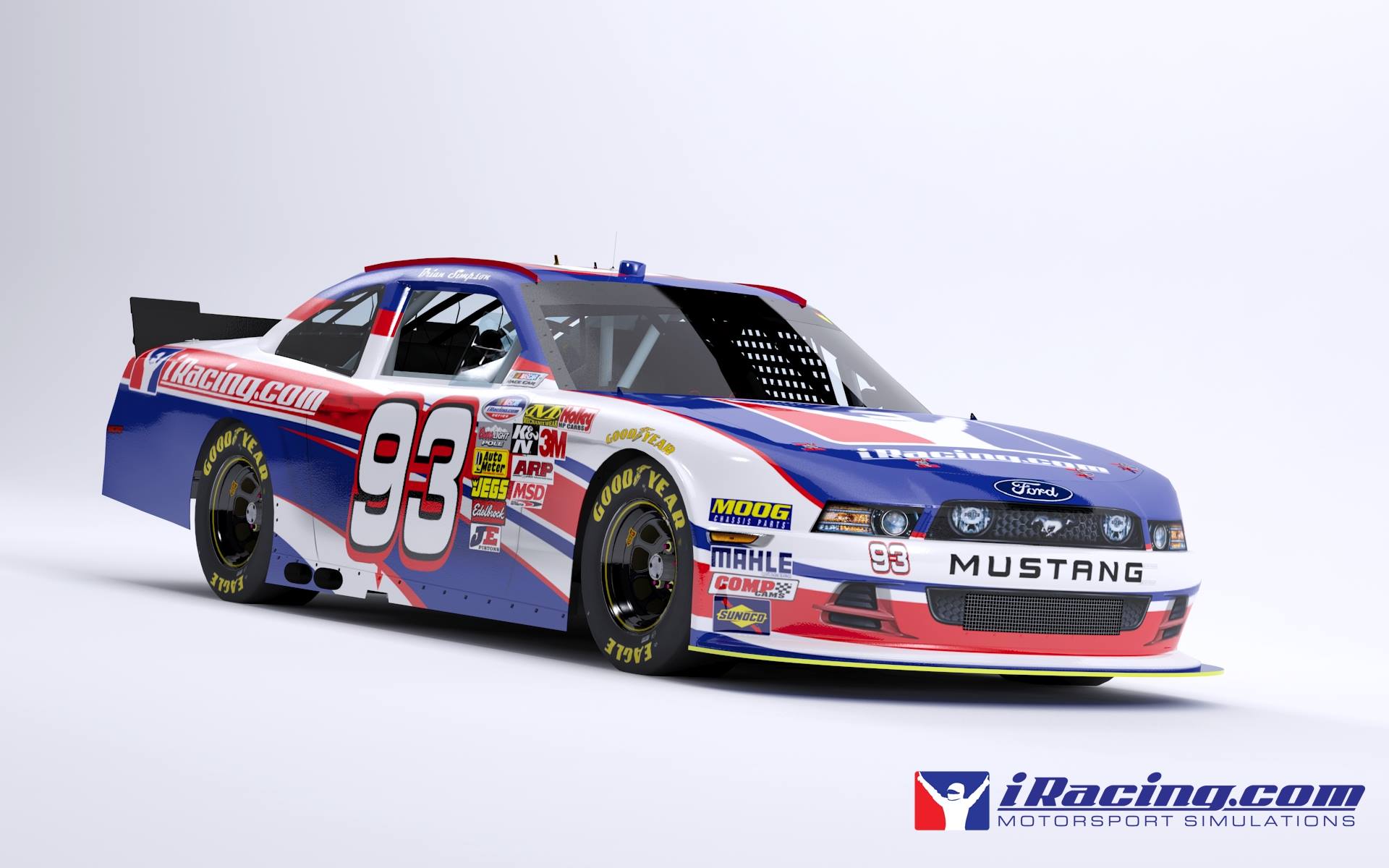 Iracing Nascar Nationwide Series Ford Mustang Render Announcement