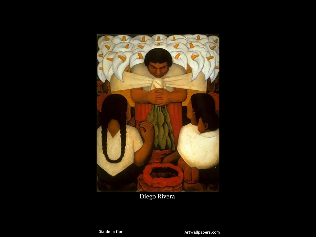 Diego Rivera Paintings Print Poster Wallpaper