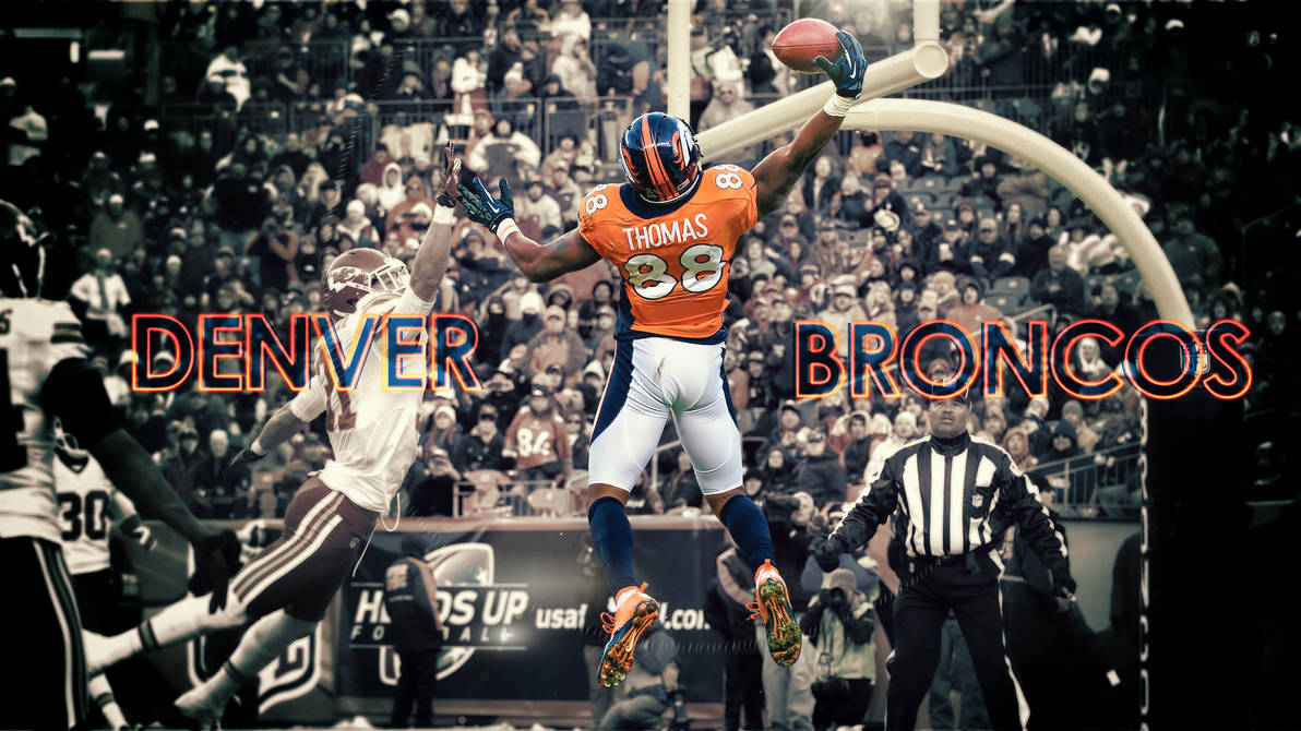 Demaryius Thomas Denver Broncos Wallpaper By Denversportswalls On