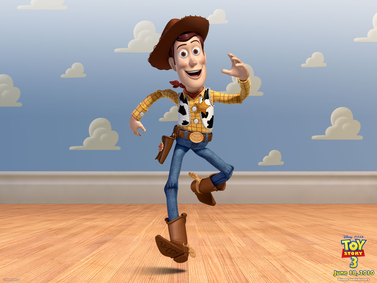 Woody In Toy Story Wallpaper HD