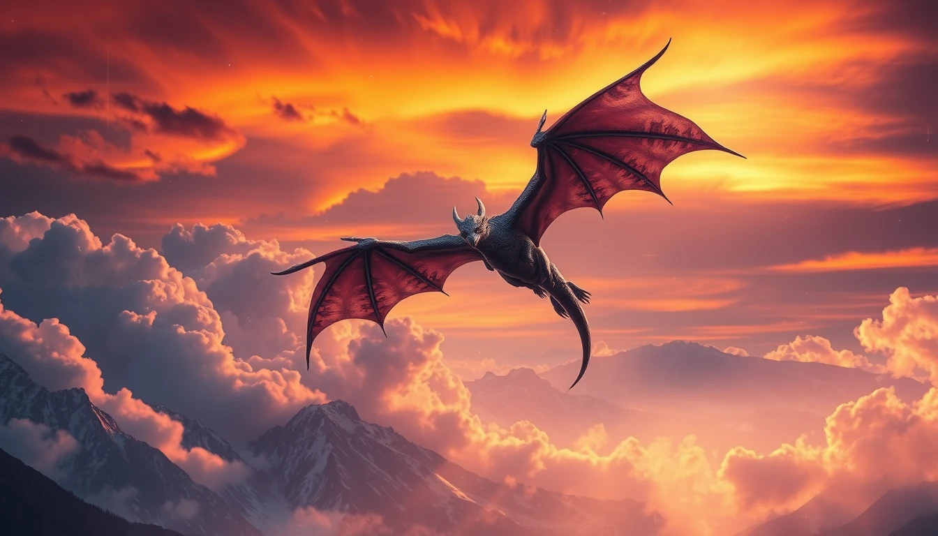 Awesome Dragon Background