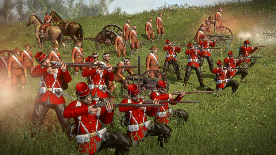 Shogun Total War Gun Attack Wallpaper