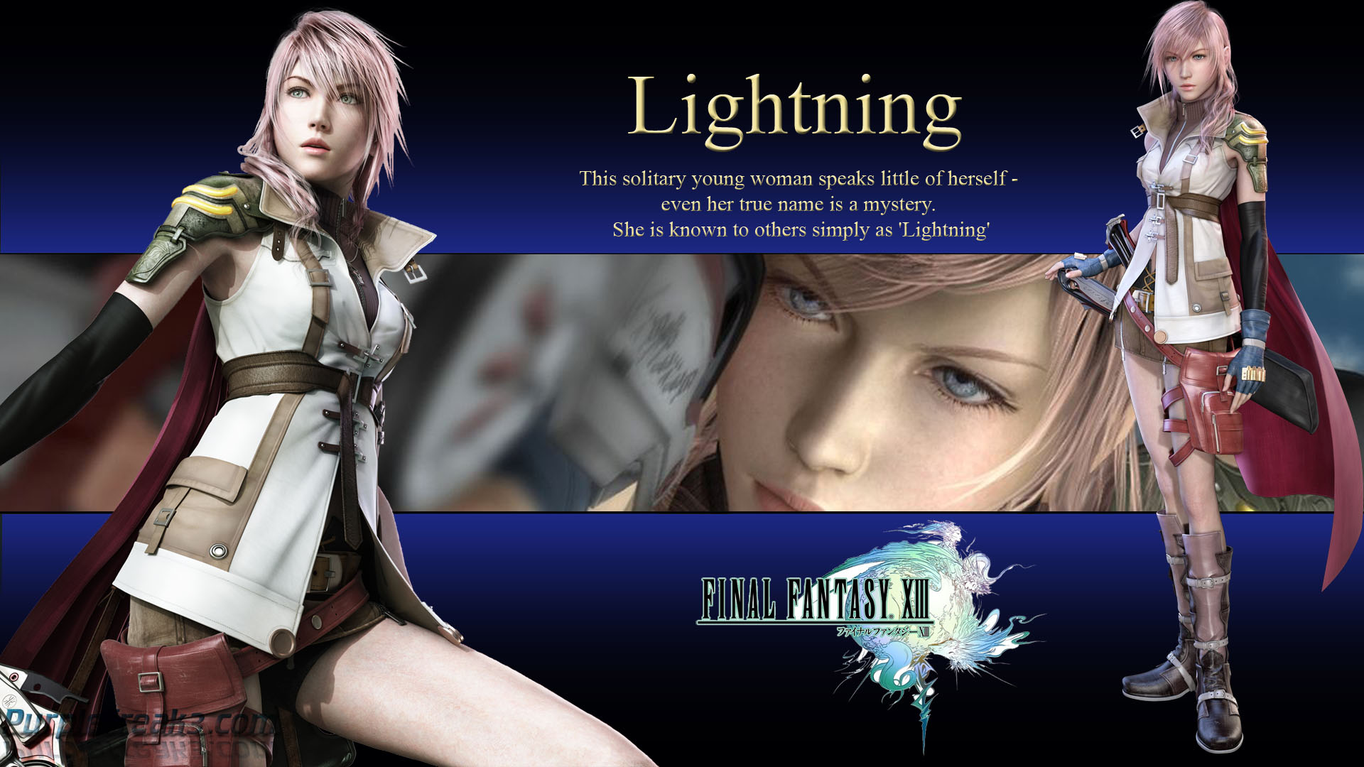 Free Download Lightning Final Fantasy Wallpaper 1920x1080 For