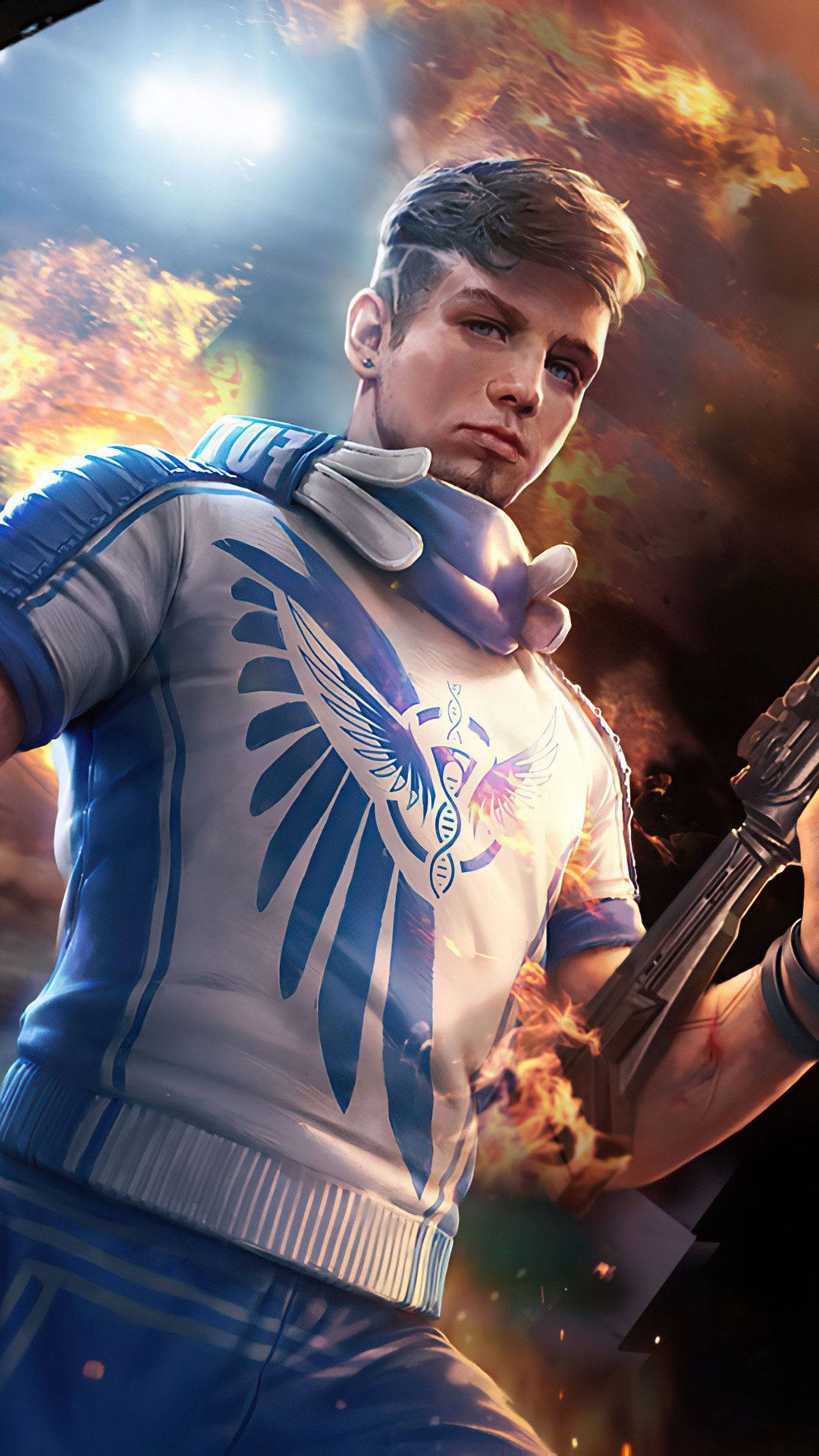 Fire Character Wallpaper