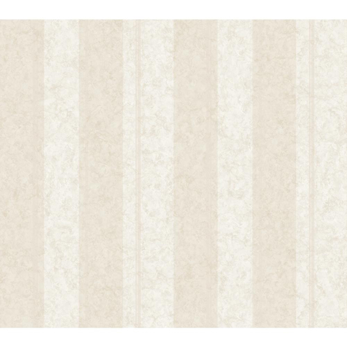  Classics Eggshell Beige and Pale Taupe Crackled Stripe Wallpaper 500x500