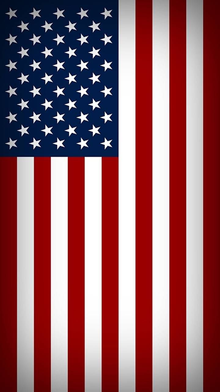 Vertical Us Flag Wallpaper
