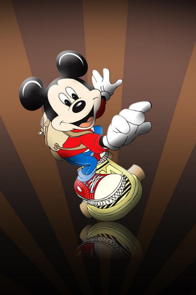 Mickey Mouse iPhone Ipod Touch Android Wallpaper