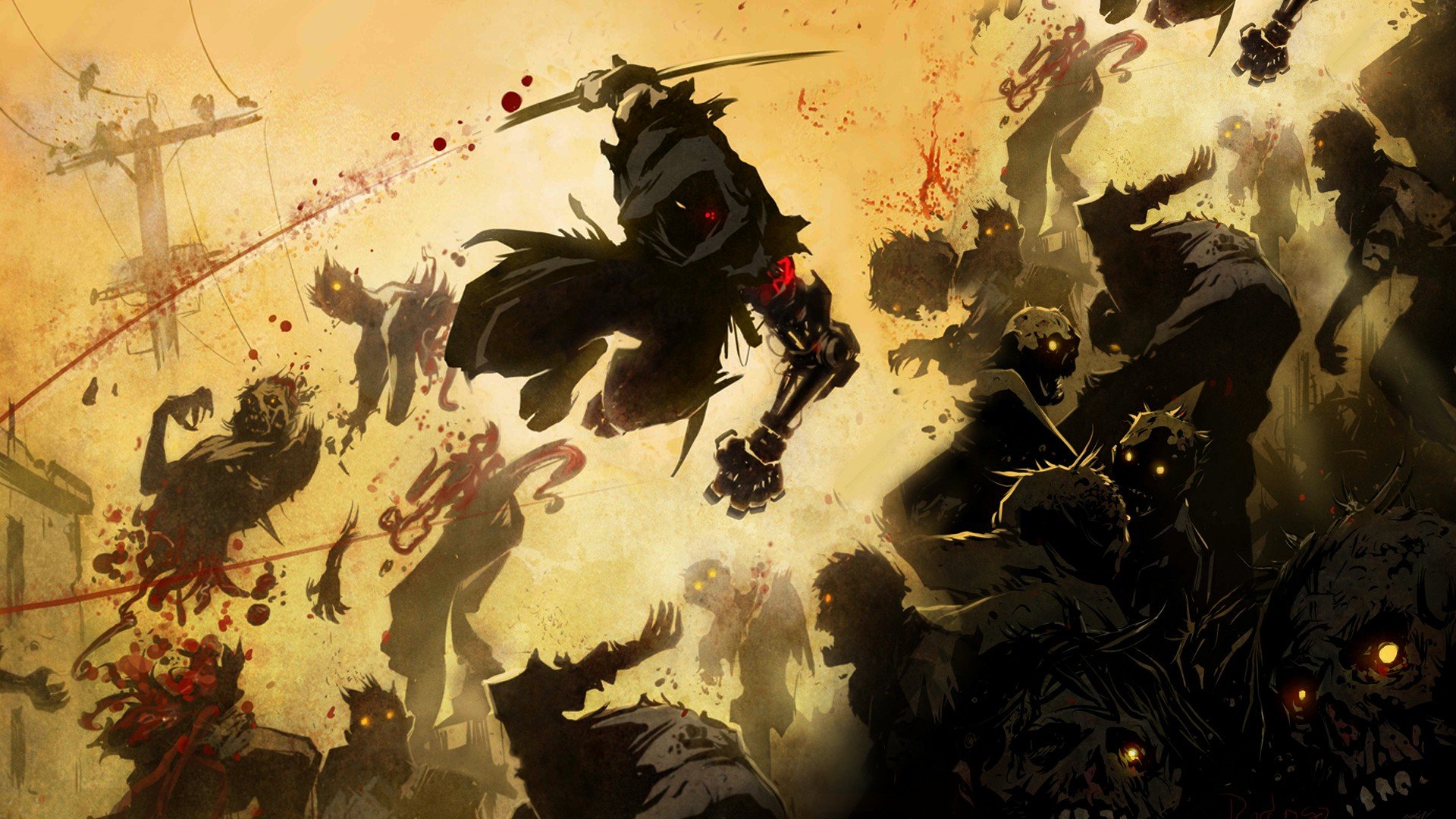 Online Mark Ninja Fantasy Fighting Warrior Wallpaper Background