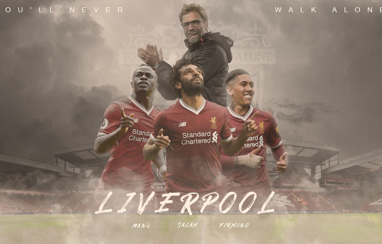 Wallpaper Mane Liverpool Fc Firmino Mohamed Salah Premier