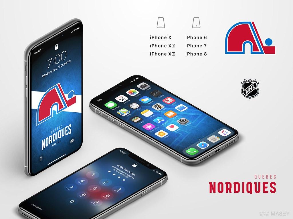 Quebec Nordiques Nhl iPhone Wallpaper X Xs Xr A