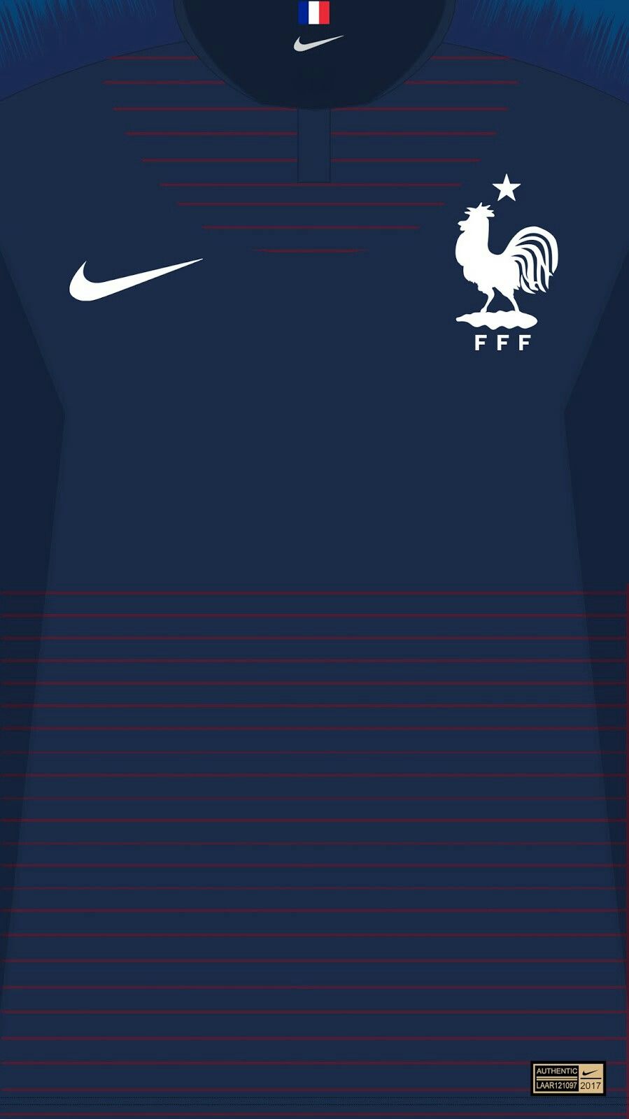 France 18 19 kit home CulesFrance football