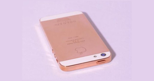 Rose Gold Iphone Wallpaper Gold plated apple iphone 5
