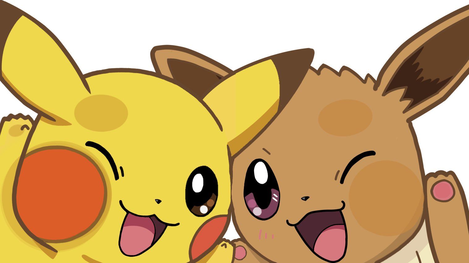 Eevee Cute Pikachu Wallpaper Kawaii