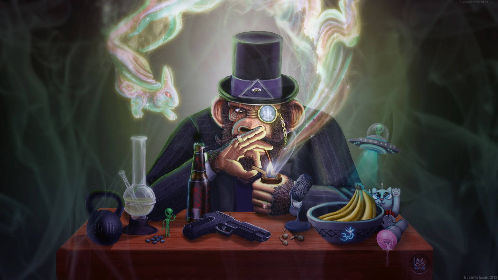 Blunts And Bongs Wallpaper