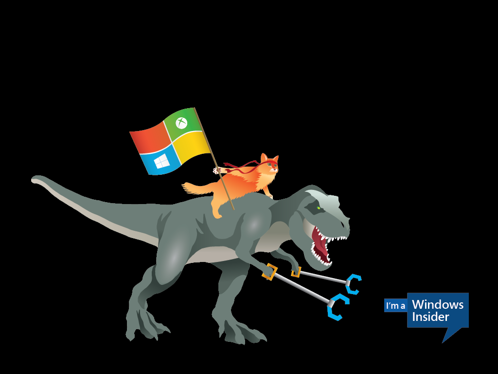 Microsoft Embraces The Ninjacat Hands Out Wallpaper As A Thank You To
