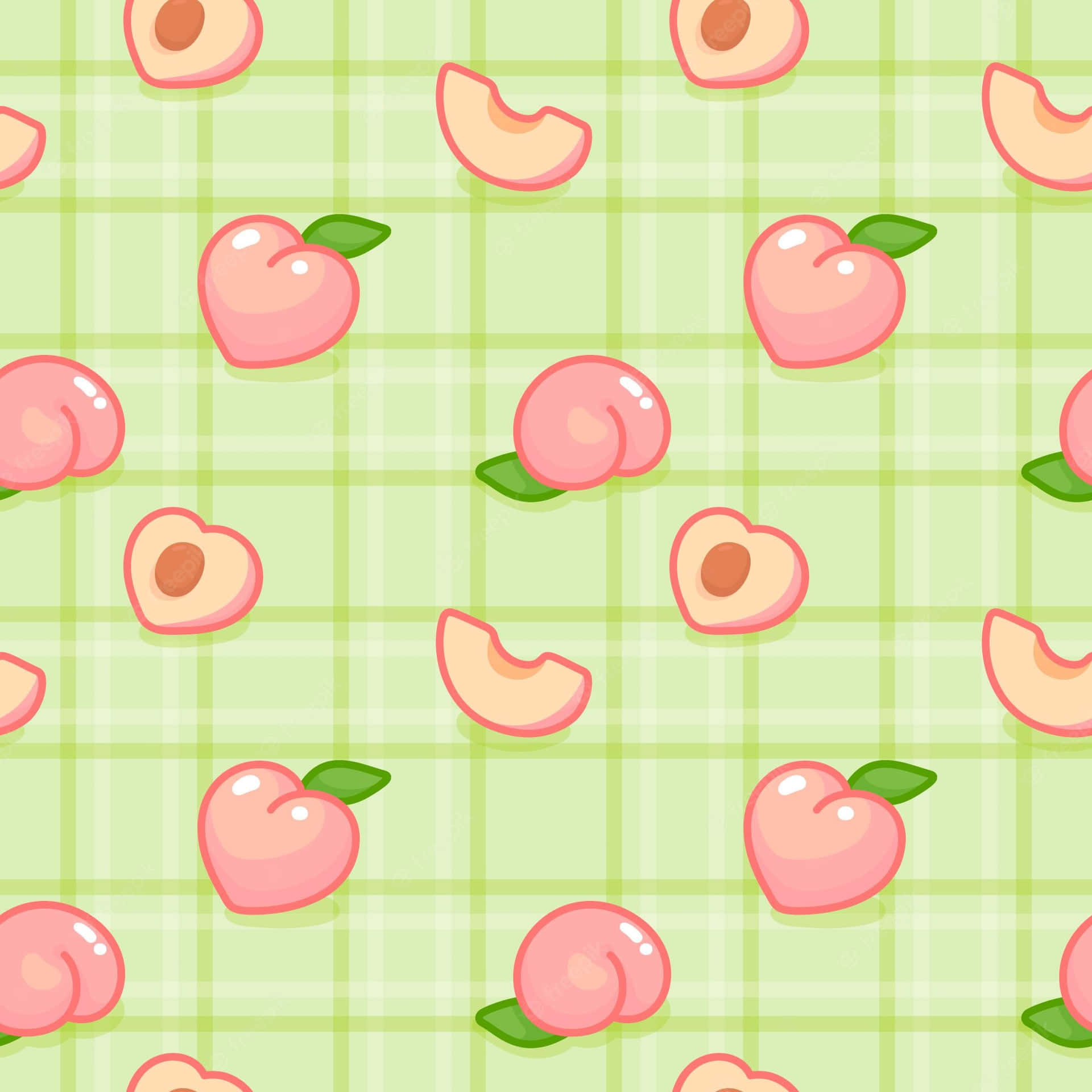 Cute Peach Wallpaper