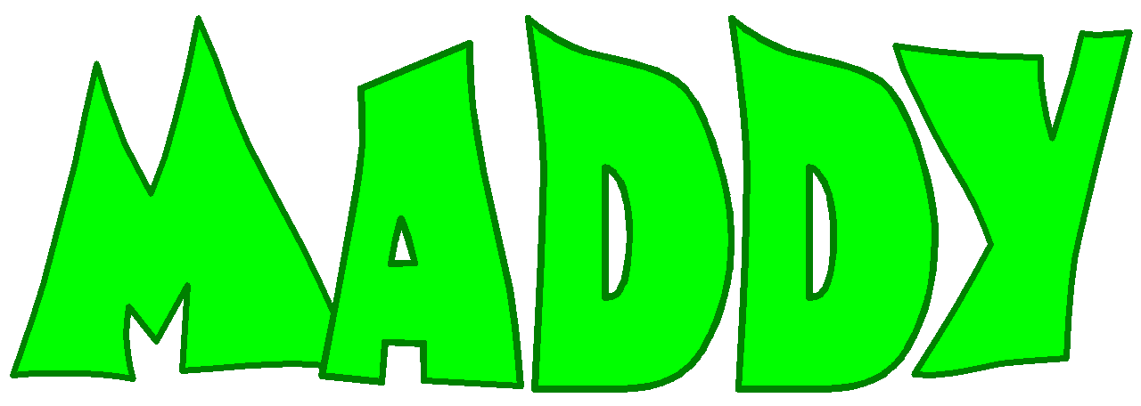 Maddie Name  Sticker for Sale by ashleymanheim  Redbubble