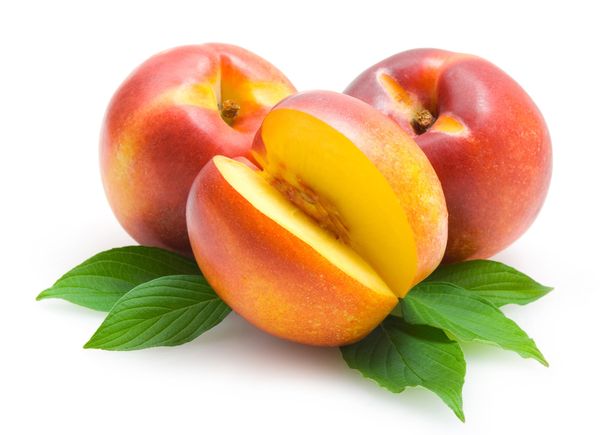 Nectarine Background Color Theme Colorful Wallpaper