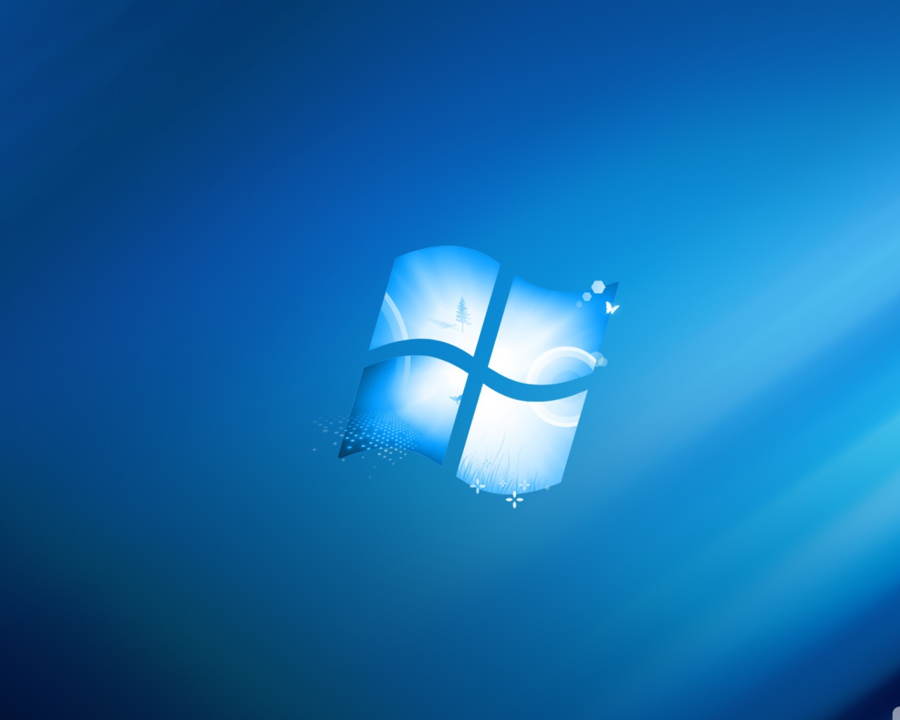 Windows Blue Theme Desktop Wallpaper